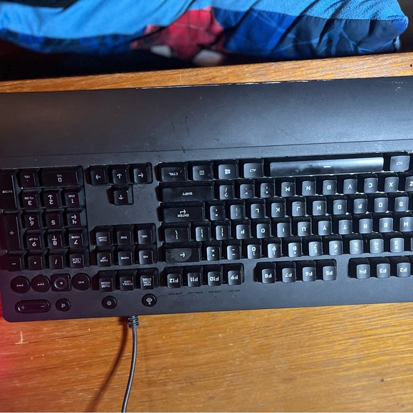 Logitech Black Wired Keyboard